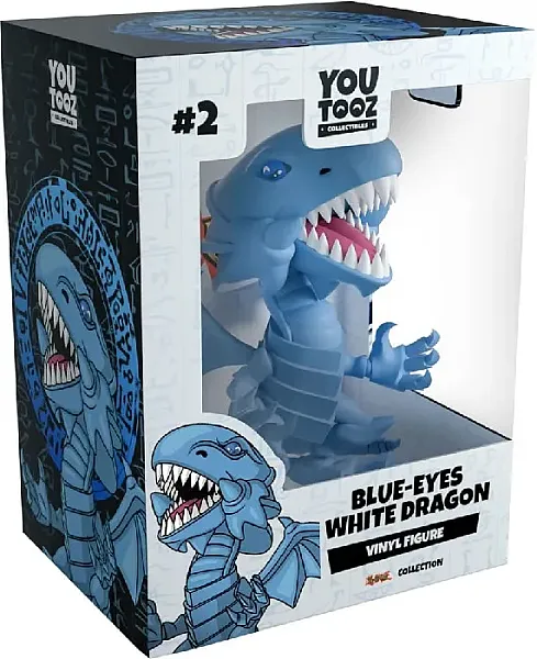 YOUTOOZ COLLECTIBLES: YU-GI-OH! - BLUE-EYES WHITE DRAGON VINYL FIGURE 10 CM